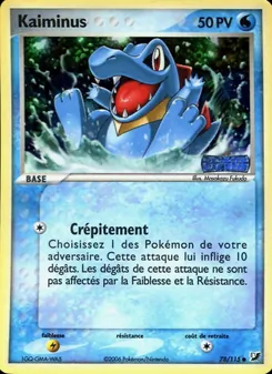 Carte Kaiminus de l'extension EX Forces Cachées, numéro 78/115
