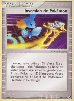 Carte Inversion de Pokémon de l'extension EX Forces Cachées, numéro 88/115