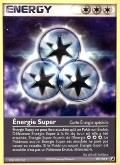 Carte Énergie Super de l'extension EX Forces Cachées, numéro 98/115