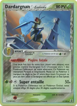 Carte Dardargnan δ de l'extension EX Espèces Delta, numéro 1/113