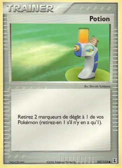 Carte Potion de l'extension EX Espèces Delta, numéro 101/113
