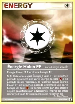 Carte Énergie Holon FF de l'extension EX Espèces Delta, numéro 104/113