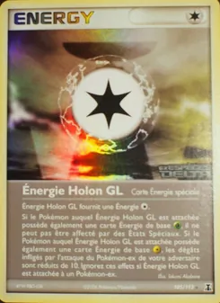 Carte Énergie Holon GL de l'extension EX Espèces Delta, numéro 105/113