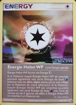 Carte Énergie Holon WP de l'extension EX Espèces Delta, numéro 106/113