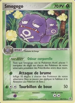 Carte Smogogo de l'extension EX Espèces Delta, numéro 33/113