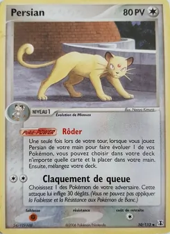 Carte Persian de l'extension EX Espèces Delta, numéro 50/113