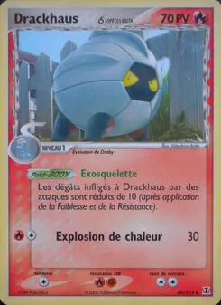Carte Drackhaus δ de l'extension EX Espèces Delta, numéro 54/113