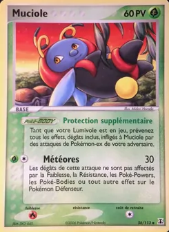 Carte Muciole de l'extension EX Espèces Delta, numéro 56/113