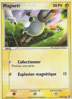 Carte Magnéti de l'extension EX Espèces Delta, numéro 74/113