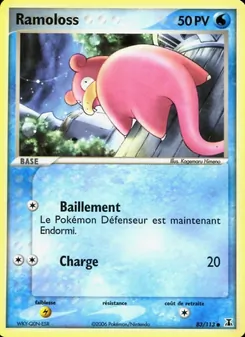 Carte Ramoloss de l'extension EX Espèces Delta, numéro 83/113