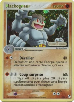 Carte Mackogneur de l'extension EX Créateurs de légendes, numéro 9/92