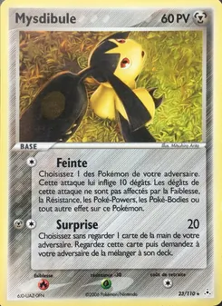 Carte Mysdibule de l'extension EX Fantômes Holon, numéro 23/110