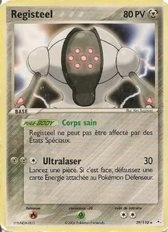 Carte Registeel de l'extension EX Fantômes Holon, numéro 29/110