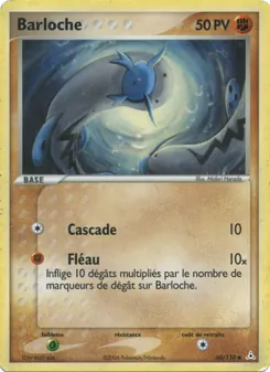 Carte Barloche de l'extension EX Fantômes Holon, numéro 60/110