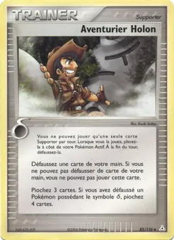 Carte Aventurier Holon de l'extension EX Fantômes Holon, numéro 85/110