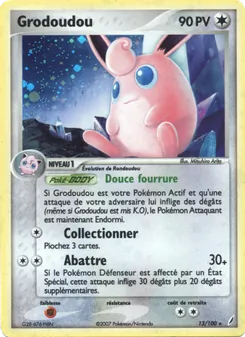 Carte Grodoudou de l'extension EX Gardiens de Cristal, numéro 13/100