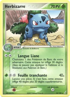 Carte Herbizarre de l'extension EX Gardiens de Cristal, numéro 35/100