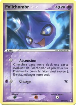 Carte Polichombr de l'extension EX Gardiens de Cristal, numéro 40/100