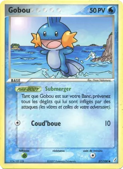 Carte Gobou de l'extension EX Gardiens de Cristal, numéro 57/100