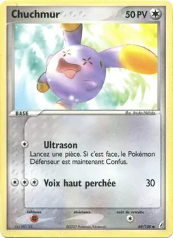 Carte Chuchmur de l'extension EX Gardiens de Cristal, numéro 69/100