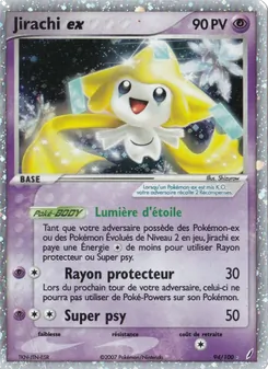 Carte Jirachi ex de l'extension EX Gardiens de Cristal, numéro 94/100