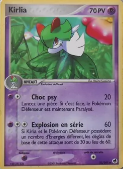 Carte Kirlia de l'extension EX Île des Dragons, numéro 32/101