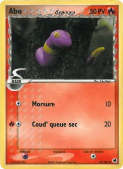 Carte Abo δ de l'extension EX Île des Dragons, numéro 47/101