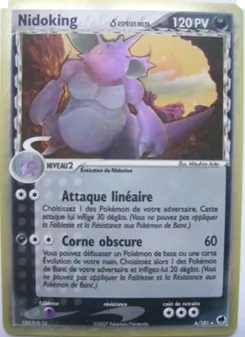 Carte Nidoking δ de l'extension EX Île des Dragons, numéro 6/101