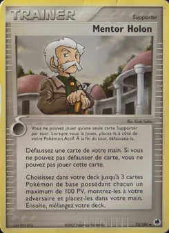 Carte Mentor Holon de l'extension EX Île des Dragons, numéro 75/101
