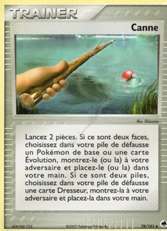Carte Canne de l'extension EX Île des Dragons, numéro 78/101