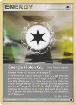 Carte Énergie Holon GL de l'extension EX Île des Dragons, numéro 85/101