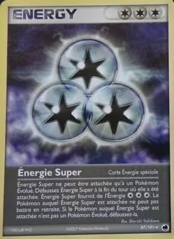 Carte Énergie Super de l'extension EX Île des Dragons, numéro 87/101