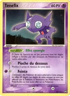 Carte Ténéfix de l'extension EX Gardiens du Pouvoir, numéro 22/108