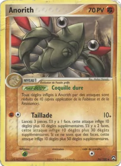 Carte Anorith de l'extension EX Gardiens du Pouvoir, numéro 26/108