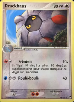 Carte Drackhaus de l'extension EX Gardiens du Pouvoir, numéro 39/108