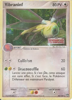 Carte Vibraninf de l'extension EX Gardiens du Pouvoir, numéro 40/108