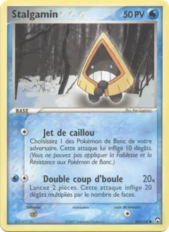 Carte Stalgamin de l'extension EX Gardiens du Pouvoir, numéro 64/108