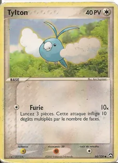 Carte Tylton de l'extension EX Gardiens du Pouvoir, numéro 66/108