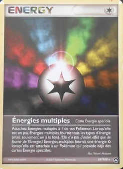 Carte Énergies multiples de l'extension EX Gardiens du Pouvoir, numéro 89/108