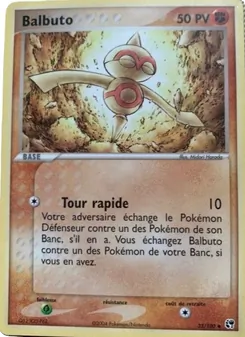 Carte Balbuto de l'extension EX Tempête de sable, numéro 32/100