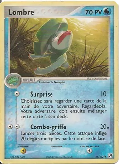 Carte Lombre de l'extension EX Tempête de sable, numéro 46/100