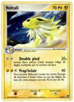Carte Voltali de l'extension EX Tempête de sable, numéro 6/100