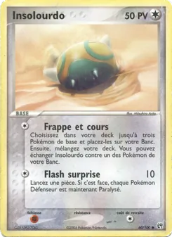 Carte Insolourdo de l'extension EX Tempête de sable, numéro 60/100