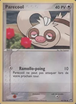 Carte Parecool de l'extension EX Tempête de sable, numéro 80/100