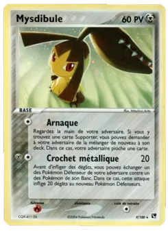 Carte Mysdibule de l'extension EX Tempête de sable, numéro 9/100