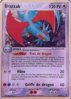 Carte Drattak de l'extension EX Dragon, numéro 10/97