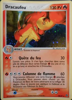 Carte Dracaufeu de l'extension EX Dragon, numéro 100/97