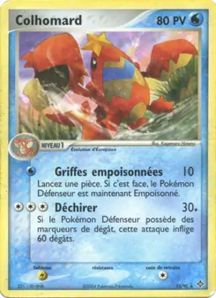 Carte Colhomard de l'extension EX Dragon, numéro 13/97