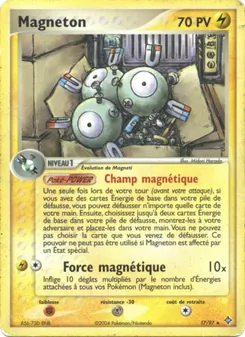 Carte Magnéton de l'extension EX Dragon, numéro 17/97