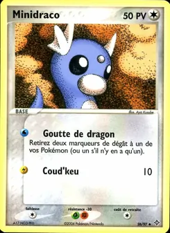 Carte Minidraco de l'extension EX Dragon, numéro 26/97